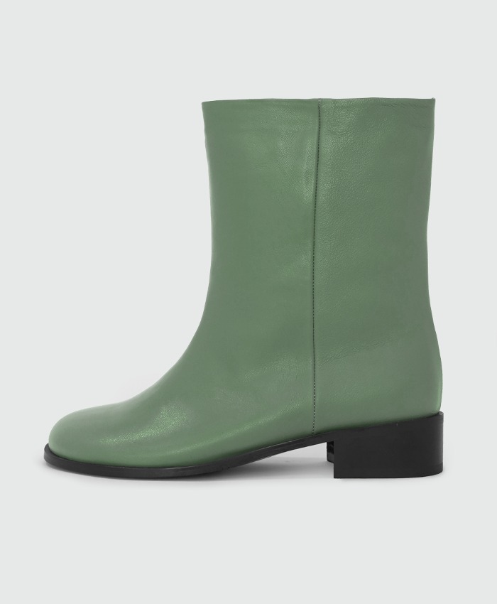 Round&amp;Round Middle Boots jade Green